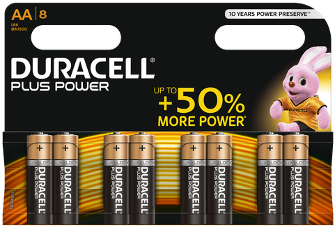 Image - Duracell Aa (500x500), Png Download