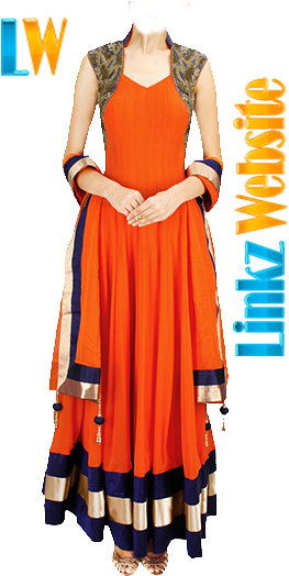Easily Add Png Females And Girls Dresses Images On - Anarkali Salwar Suit (350x525), Png Download