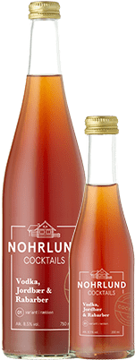 Vodka, Strawberry & Rhubarb - Nohrlund Cocktails (402x401), Png Download