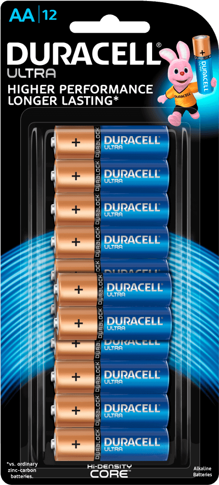 Home Page - Duracell Long Life Battery (1000x1000), Png Download
