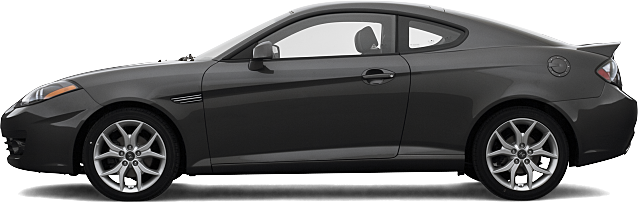 2007 Hyundai Tiburon Gt Limited 2dr Hatchback - 2007 Hyundai Sonata (638x203), Png Download