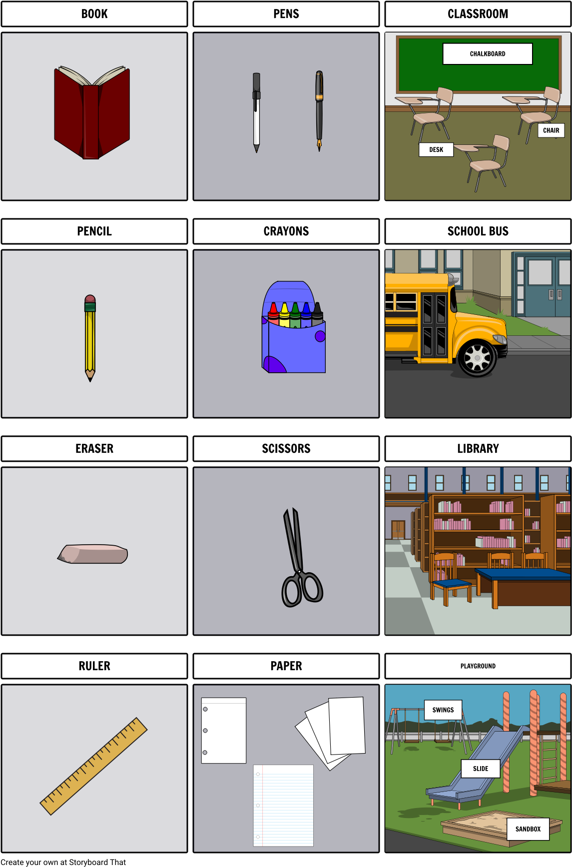 Vocabulary - School - School (1164x1752), Png Download