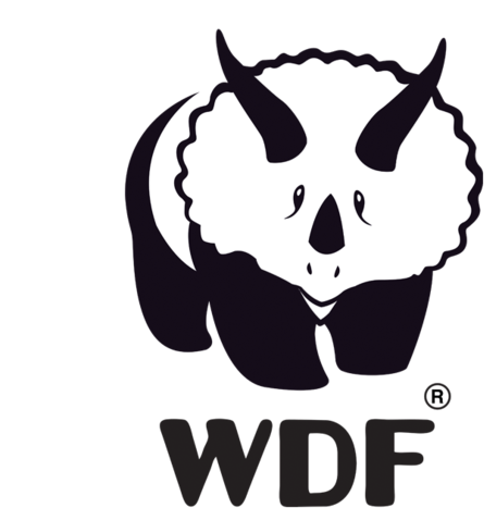 World Dinosaur Federation - Proximity Gestalt In Logo (571x504), Png Download