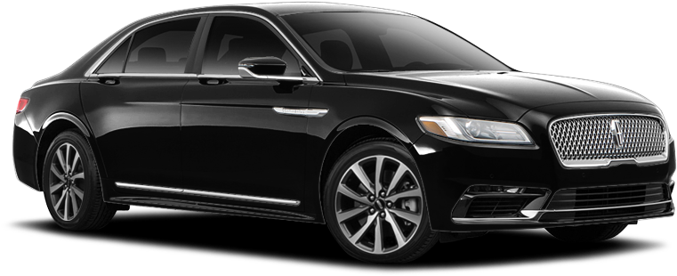 2018 Lincoln Continental - Toyota Rav4 Black 2018 (960x420), Png Download