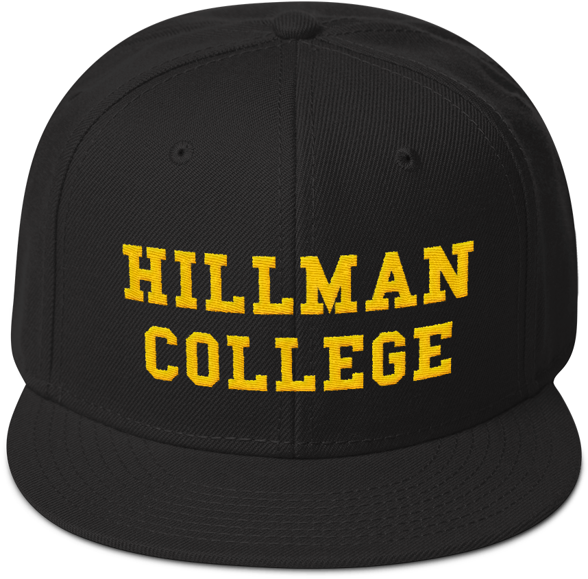 Alpha Phi Alpha Themed Hillman College Snapback Hat - Hillman College Hat (1000x1000), Png Download