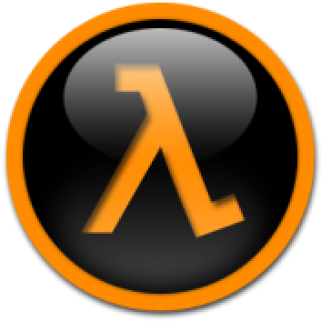Half-life Series - Half Life 1 Logo Png (360x360), Png Download