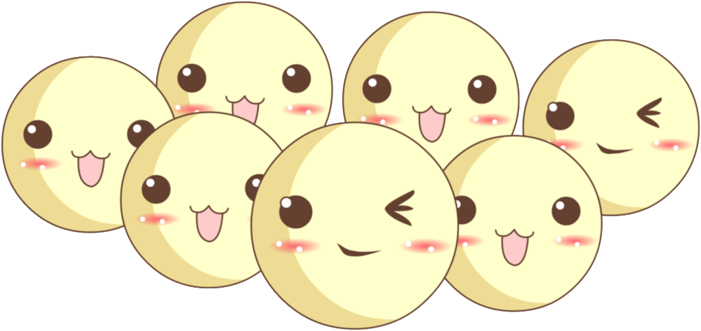 Lantern Festival Smiley Tang Yuan Element Design - 湯圓 動 (1024x496), Png Download