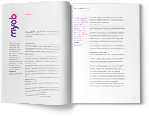 Cloud Erp A Sound Return On Investment - Document (500x393), Png Download