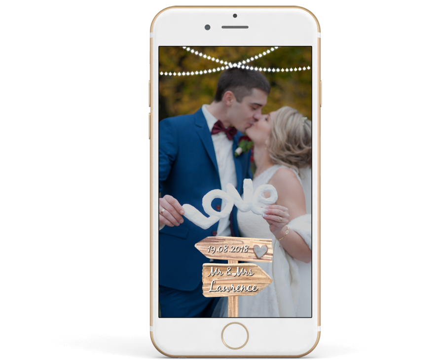 Wooden Signpost With Fairy Lights (1000x738), Png Download