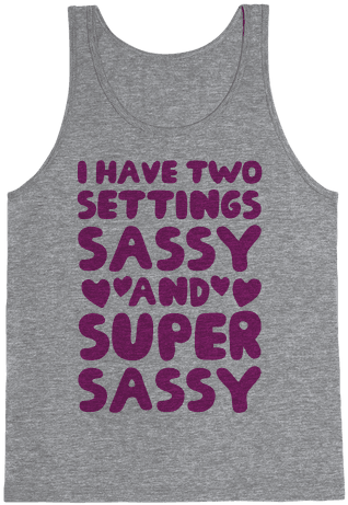 Super Sassy Tank Top - 100 Squats 100 Situps A Day (484x484), Png Download