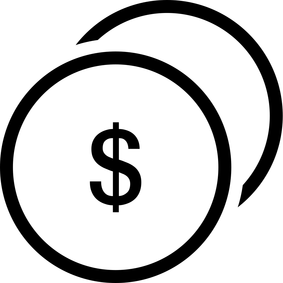 Handsome Coin Comments - Money Logo Png White (981x980), Png Download