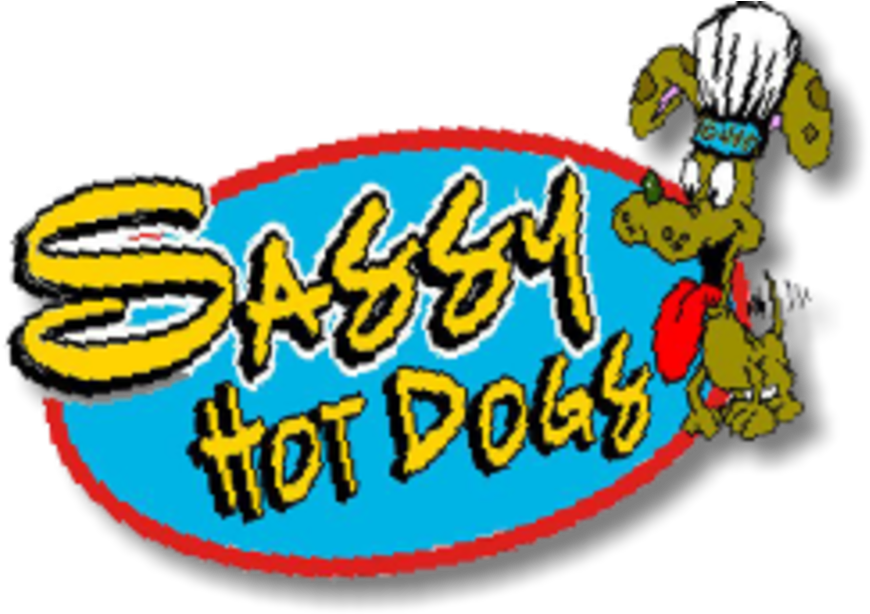 Sassy Hot Dog Logo - Texas (978x651), Png Download