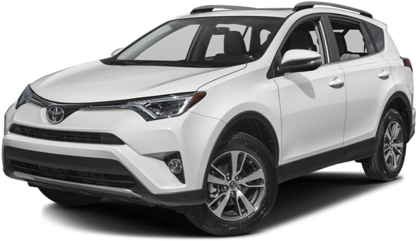 2017 Toyota Rav4 - Jeep Cherokee 2016 White (640x480), Png Download