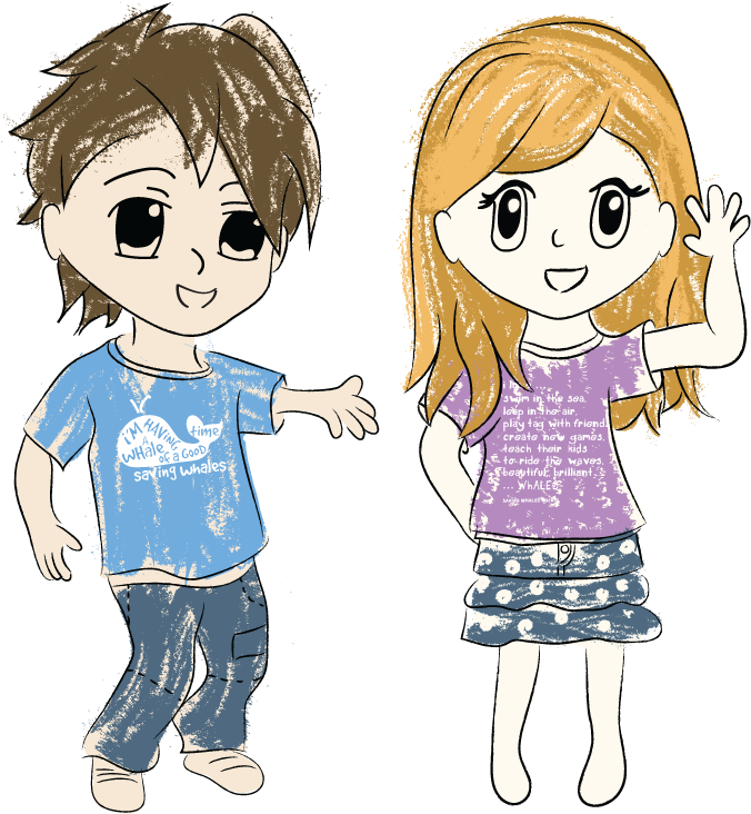 A Fun Way To Teach Kids To Save The Whales You Join - Cartoon (800x800), Png Download