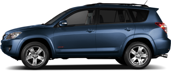 2010 Toyota Rav4 - Nissan Rogue 2012 (640x480), Png Download