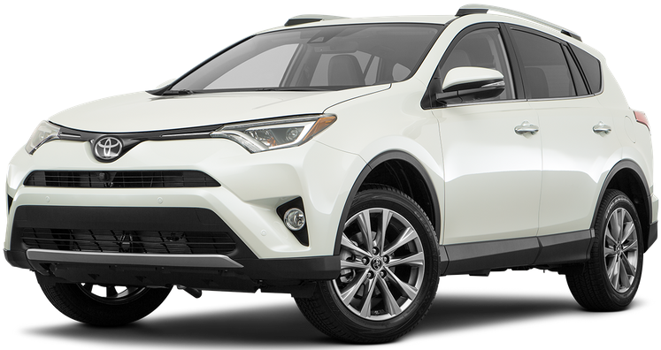 Front Angle Medium View - Toyota Rav4 White Prices (800x400), Png Download