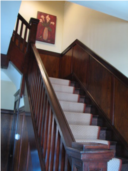 Child Friendly 4 Bed Edwardian Beside Golden Gate Pk - Stairs (800x533), Png Download