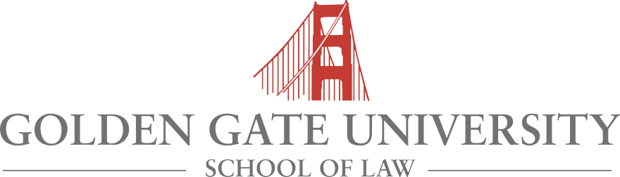 Ggu School Of Law - Golden Gate Law School Logo (880x252), Png Download