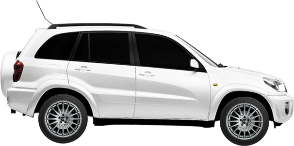 Tyres For Toyota Rav4 Vehicles - X Trail 2000 White (780x350), Png Download