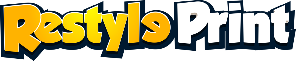 Restyle Print Restyle Print - Graphic Design (1022x213), Png Download