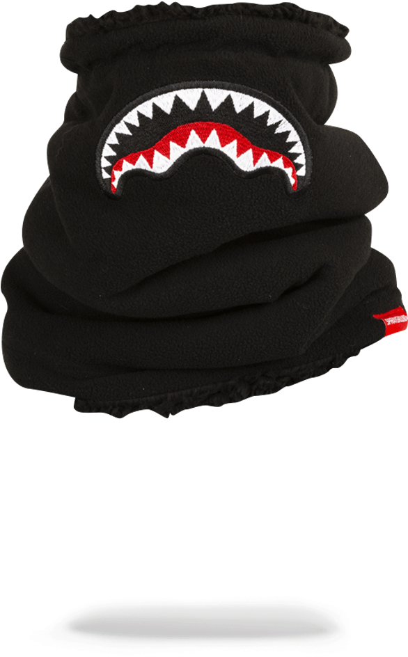 Sprayground Shark Mouth Neck Warmer - Camo Shark Ski Mask (960x1225), Png Download