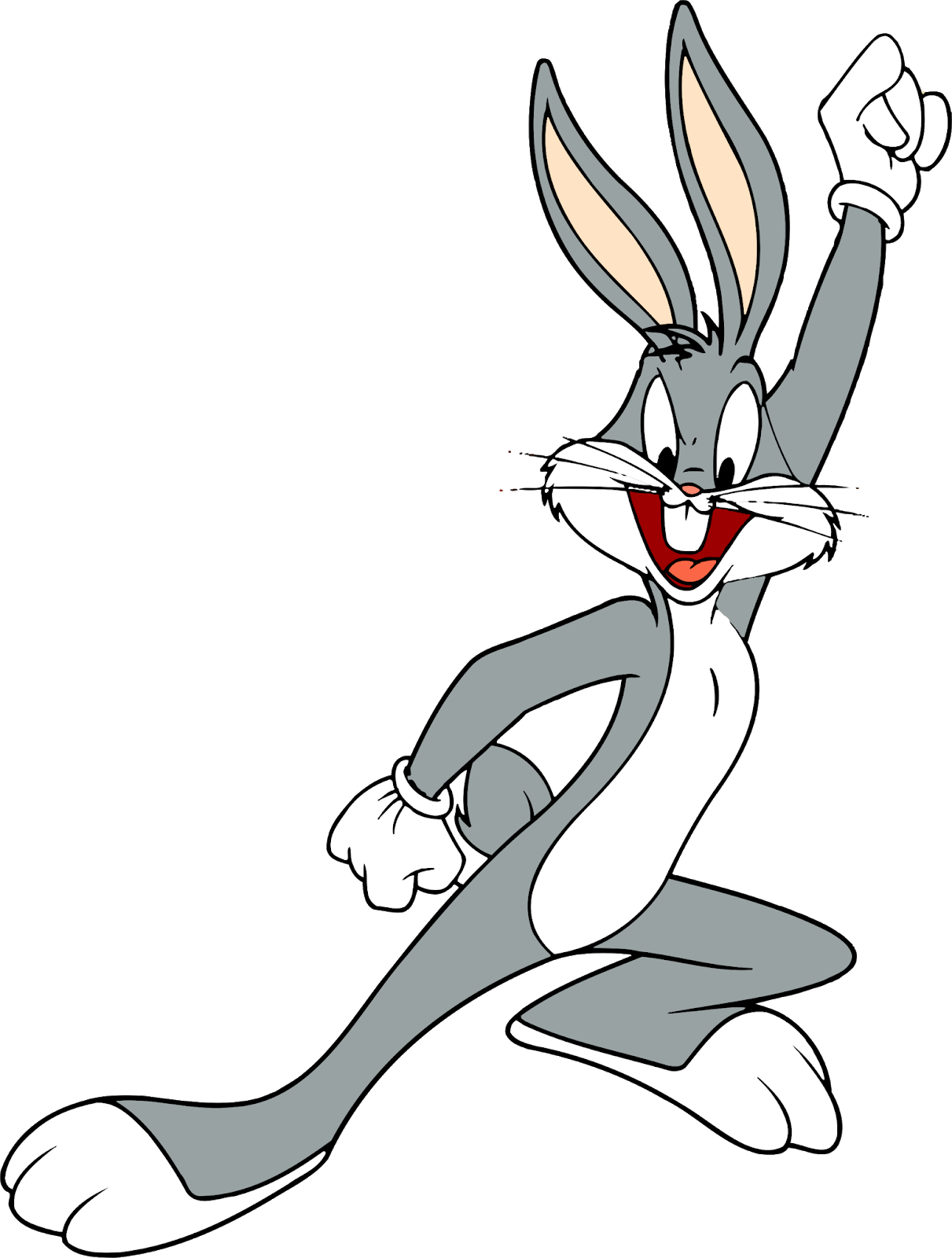 Bugs Bunny Characters, Bugs Bunny Cartoon Characters, - Bugs Bunny Vector Free (1211x1600), Png Download