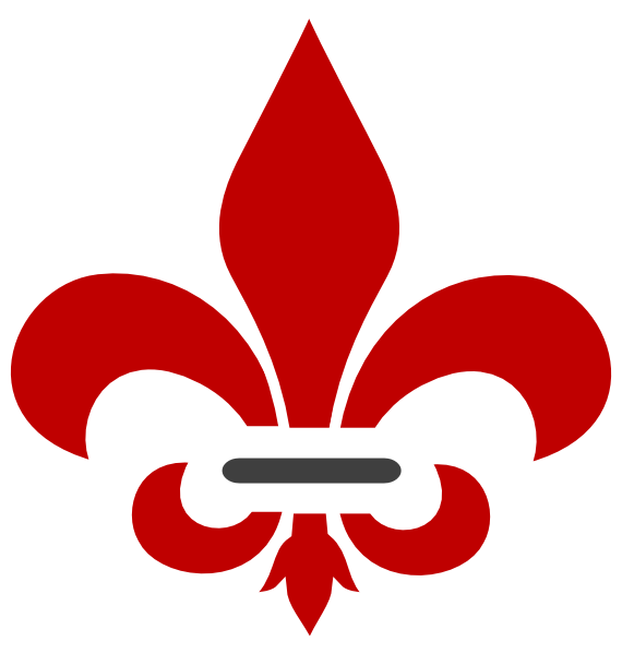Fleur De Lis Vector Png (570x598), Png Download