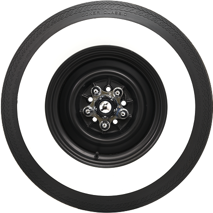 Note On Photos Shown - Coker White Wall Tires (450x450), Png Download