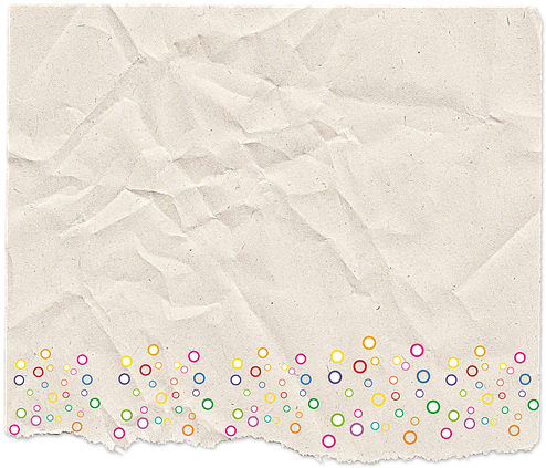 Scrap Paper, Torn, Rounds, Decoration, Crease, Note - Scrap Paper Png (720x720), Png Download