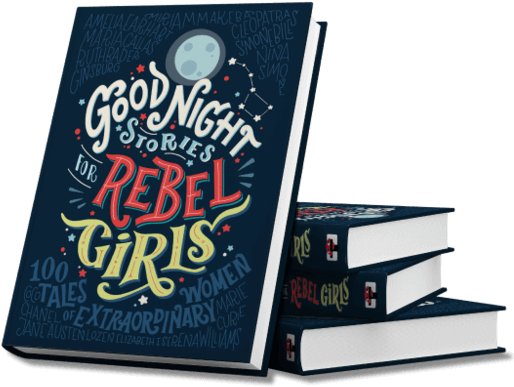 Good Night Stories For Rebel Girls - Goodnight Book For Rebel Girls (530x530), Png Download