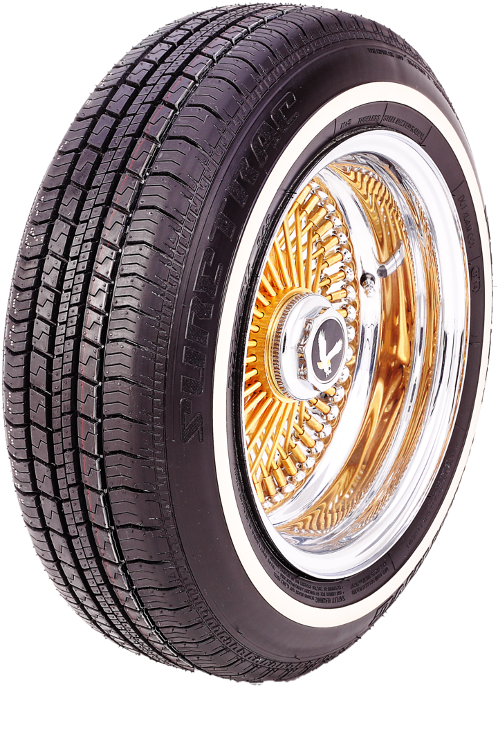 Sure-trac White Wall 155/80r13 - 255 55r19 Goodyear Wrangler Hp (738x1080), Png Download