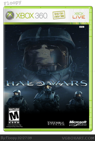 Halo Wars Box Cover - Spiderman Xbox 360 (320x475), Png Download