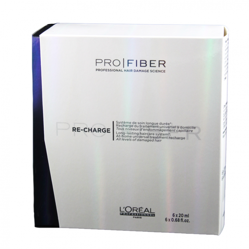 L'oréal Pro Fiber Re-charge - Loreal Re Charge Home Treatment (870x1110), Png Download