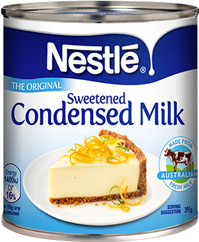 Nestlé Sweetened Condensed Milk Can 395g X 18 - Nestle Condensed Milk 395g (380x380), Png Download
