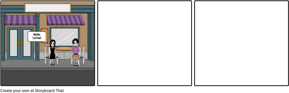 Loreal - Storyboard (1164x385), Png Download