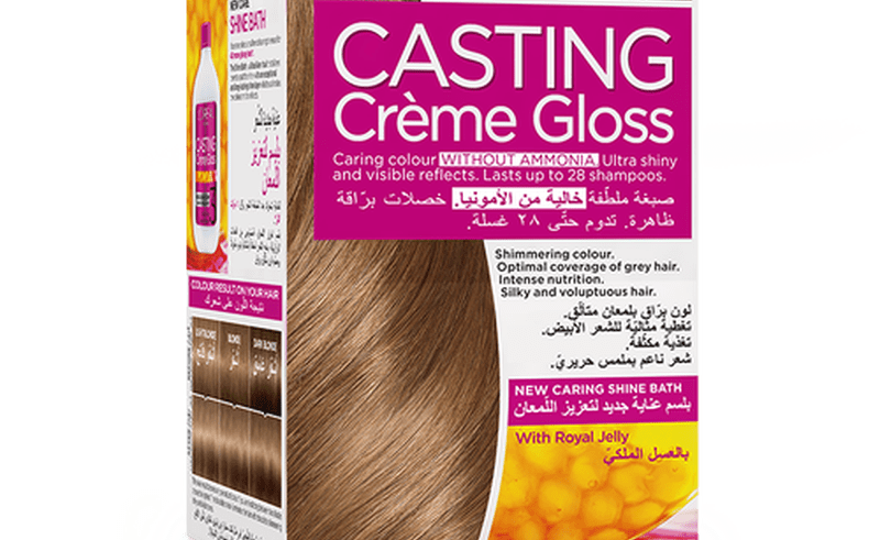 L'oreal Paris Casting Creme Gloss With Royal Jelly - Loreal Casting Creme Gloss (800x491), Png Download