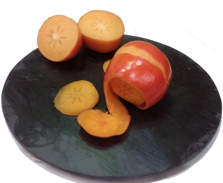 Kaki-comer - Persimmon (784x643), Png Download