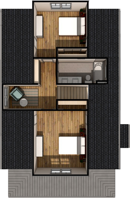 3d Persimmon Upper (546x828), Png Download