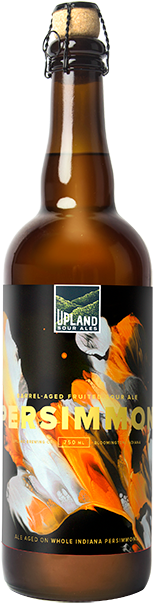 Persimmon Sours Barrel-aged Fruited Sour Ale Persimmon - Upland Brewing Company (211x650), Png Download