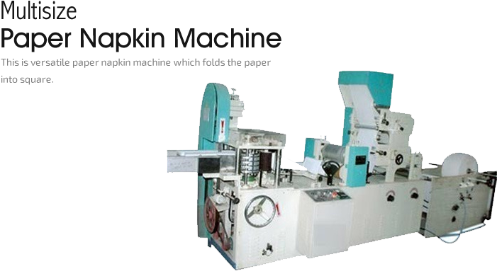 Automatic Paper Napkin Machine Manufacturers - Paper (1003x538), Png Download