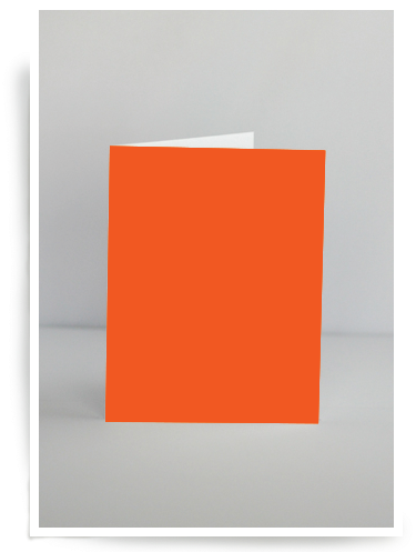 Persimmon Notecards - Construction Paper (400x510), Png Download