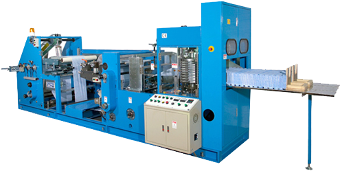 Paper Napkin Making Machine (500x282), Png Download