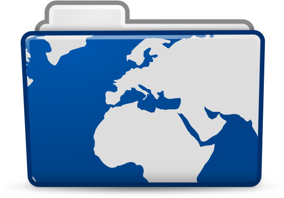 How To Set Use Internet Folder Icon Png - Internet Folder Icon (600x403), Png Download