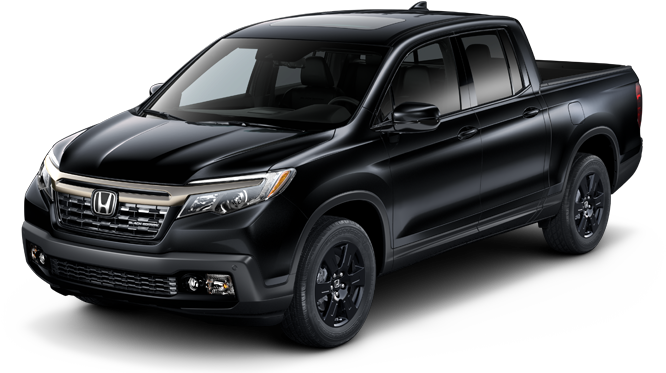 Honda Ridgeline Black Edition - Hyundai Tucson 2018 Black (680x380), Png Download