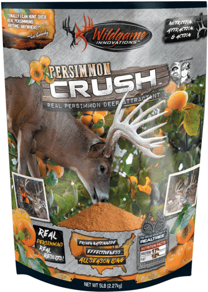 Persimmon Crush Deer Attractant 5lb - Wildgame Innovations Persimmon Crush Deer Attractant (451x599), Png Download