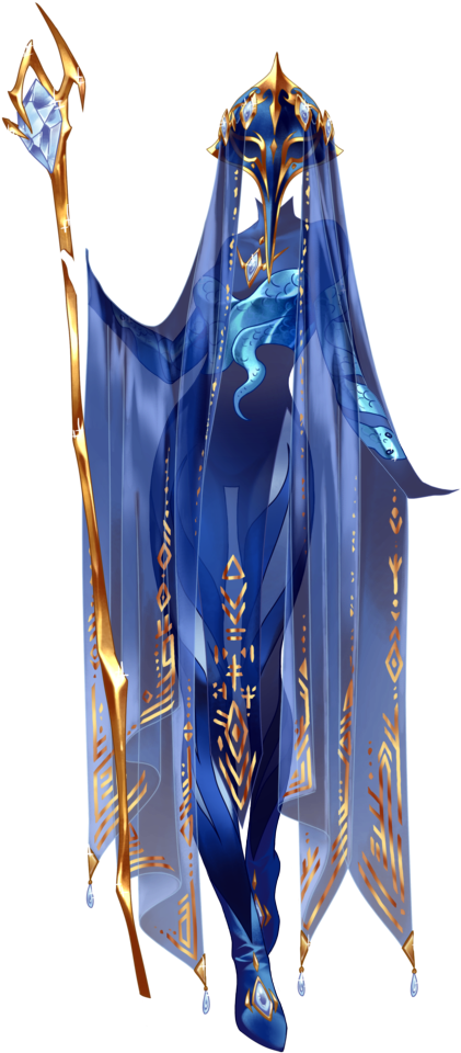 Here's Some Information About Eldarya Mysterious Enchantress - Mysterious Enchantress (800x1132), Png Download