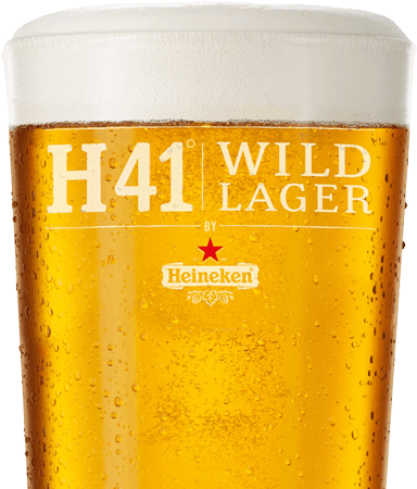 H41 Wild Lager By Heineken® Is Available For You Now - Heineken 41 (800x450), Png Download