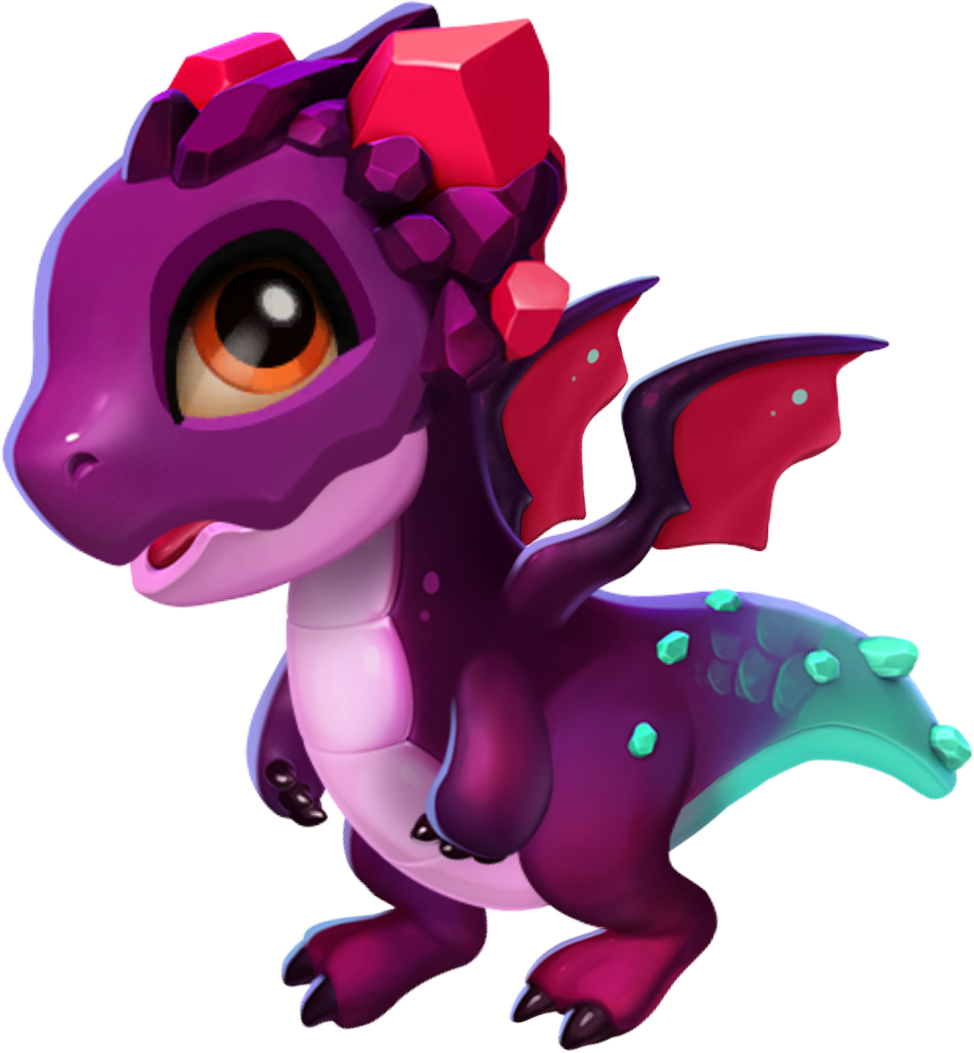 Enchantress Dragon Baby - Dragon Mania Legends Dragon De Hechizo (1093x1181), Png Download