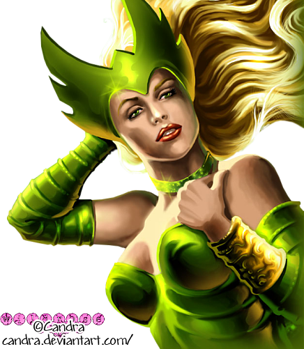Candra Enchantress Wildrose - Marvel Lady Villains Deviantart (436x501), Png Download