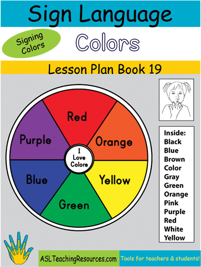 Download Color Book Front Cover Lpb Colors Sign Language Asl - Sign ...